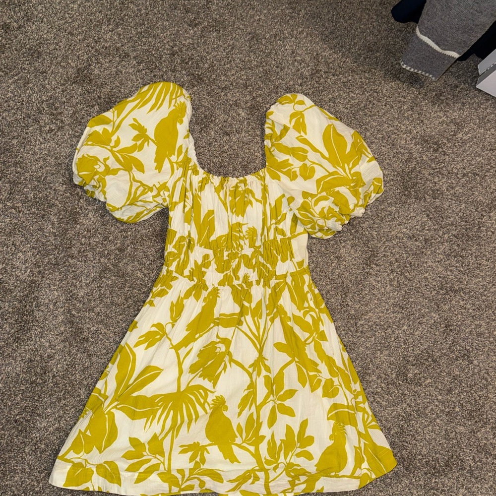 Floral Puff Sleeve Dress